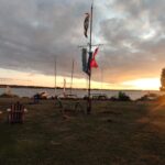 Sonnenuntergang in Wackerballig
